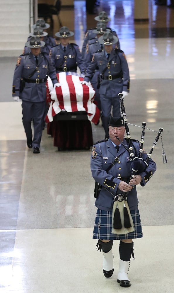 Funeral for campus police officer Jody Smith