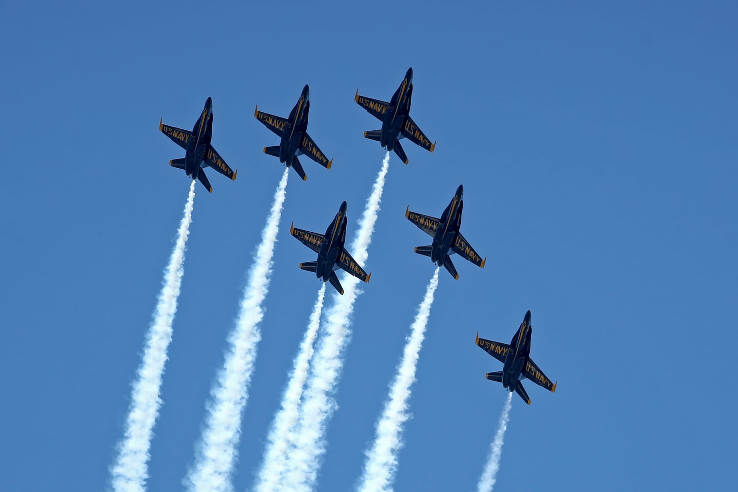 PHOTOS: Blue Angels, Thunderbirds fly over Atlanta