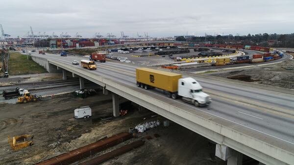 Georgia House Speaker David Ralston has proposed naming a bridge near the Savannah Port after retired U.S. Sen. Johnny Isakson. Photo courtesy Georgia Ports Authority.