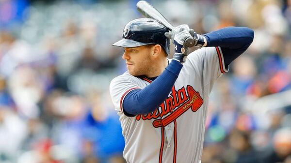 Freddie Freeman has nine of the Braves' 21 home runs at Turner Field this season. (AP photo)