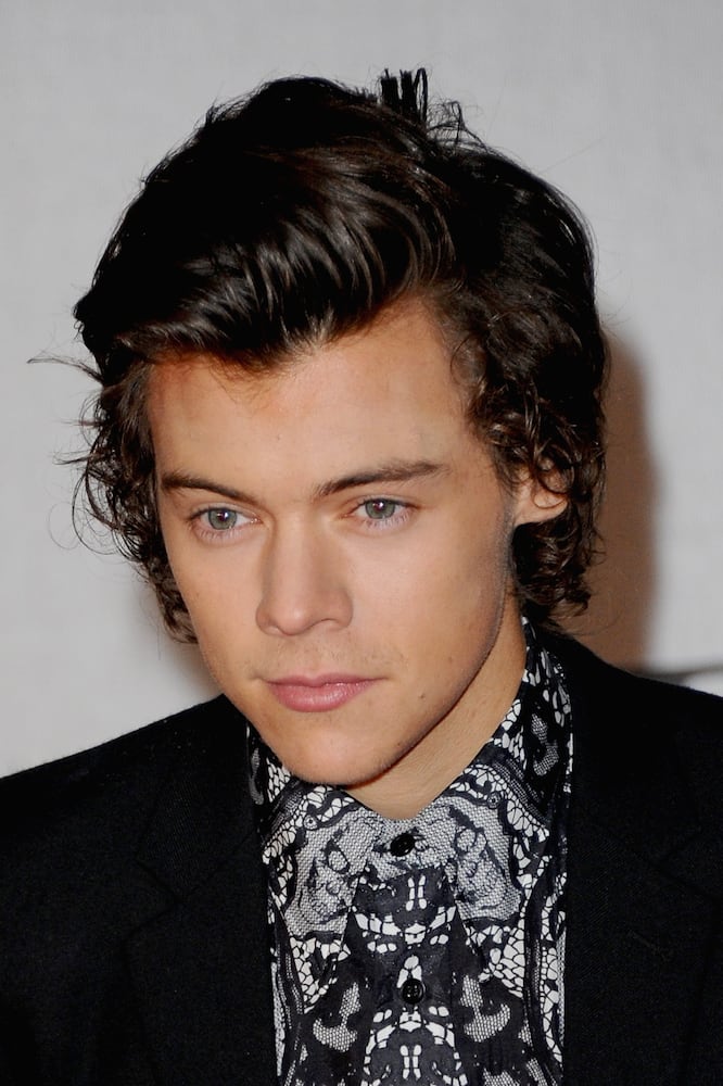 Although considered a ladies man, Harry Styles still has a boyish look.