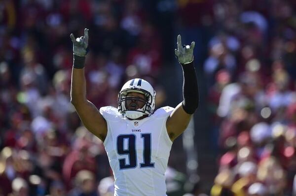 Derrick Morgan is set to become a free agent and could be a target of the Falcons. (Photo by Patrick McDermott/Getty Images)