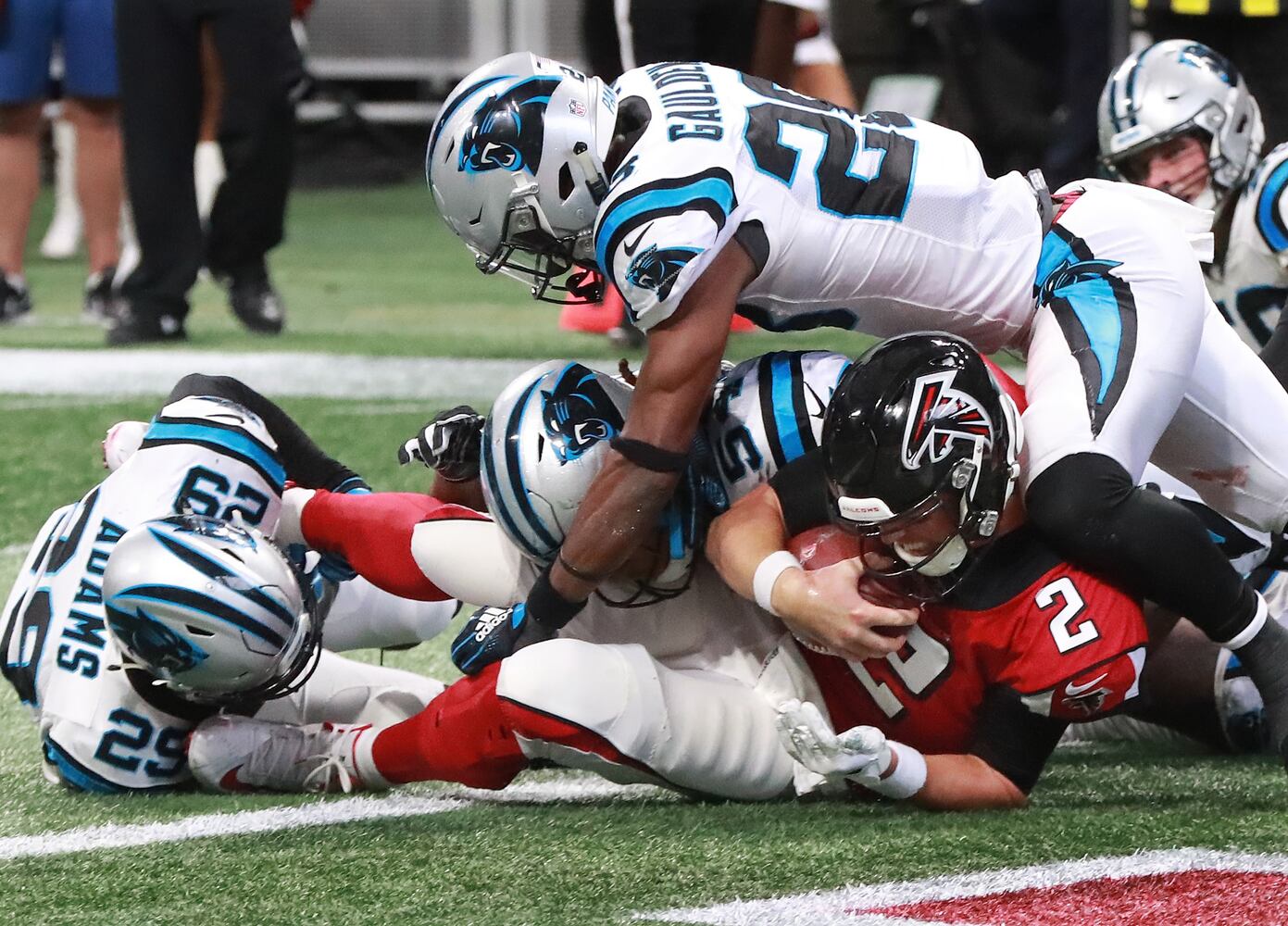 Photos: Falcons defeat Panthers, 31-24