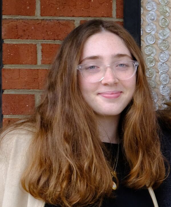 Natalie Carlomagno, 16, a junior at Walton High School in Cobb County, helped lead the walkout last year at her school.