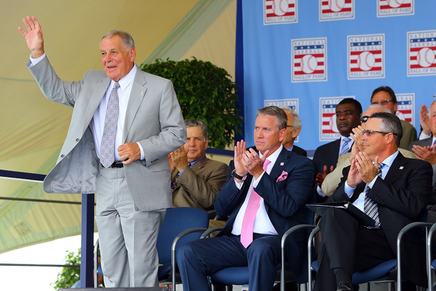 Bobby Cox: 2,504 wins, four-time manager of year, 14 consecutive division titles