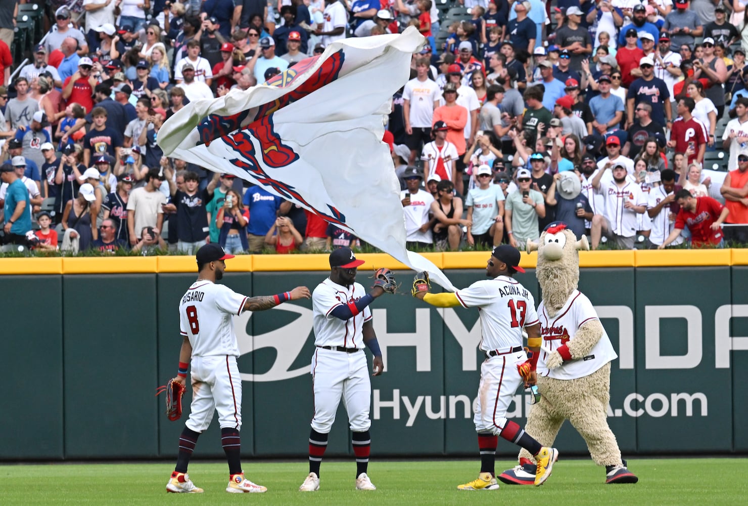 Braves-Nationals Saturday photo