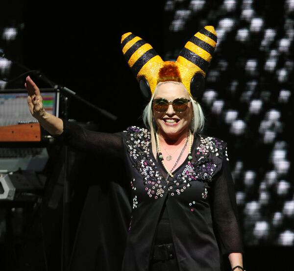  Debbie Harry pays tribute to Blondie's new album, "Pollinator." Photo: Robb Cohen Photography & Video /RobbsPhotos.com