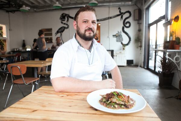  Chef Angus Brown / (Photography by Renee Brock/Special)