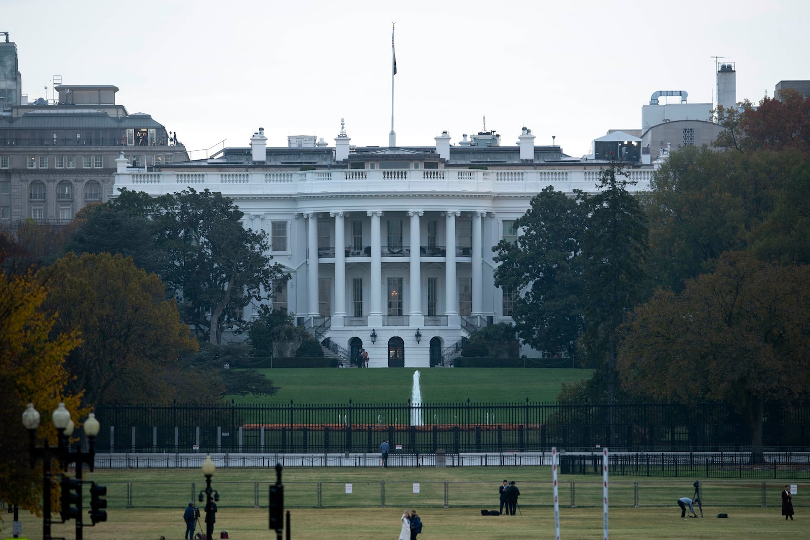 The White House is seen in Washington, Tuesday, Nov. 5, 2024. (AP Photo/Jose Luis Magana)