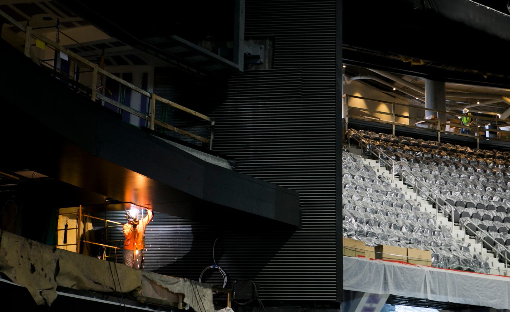 Photos: Hawks’ arena gets a facelift