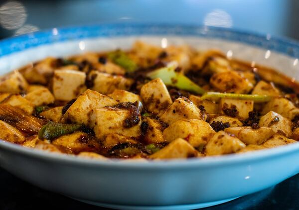 Xi’an Gourmet serves mapo tofu in massive portions for just under $8 at the Jusgo Food Court, and it’s pretty delicious. CONTRIBUTED BY HENRI HOLLIS