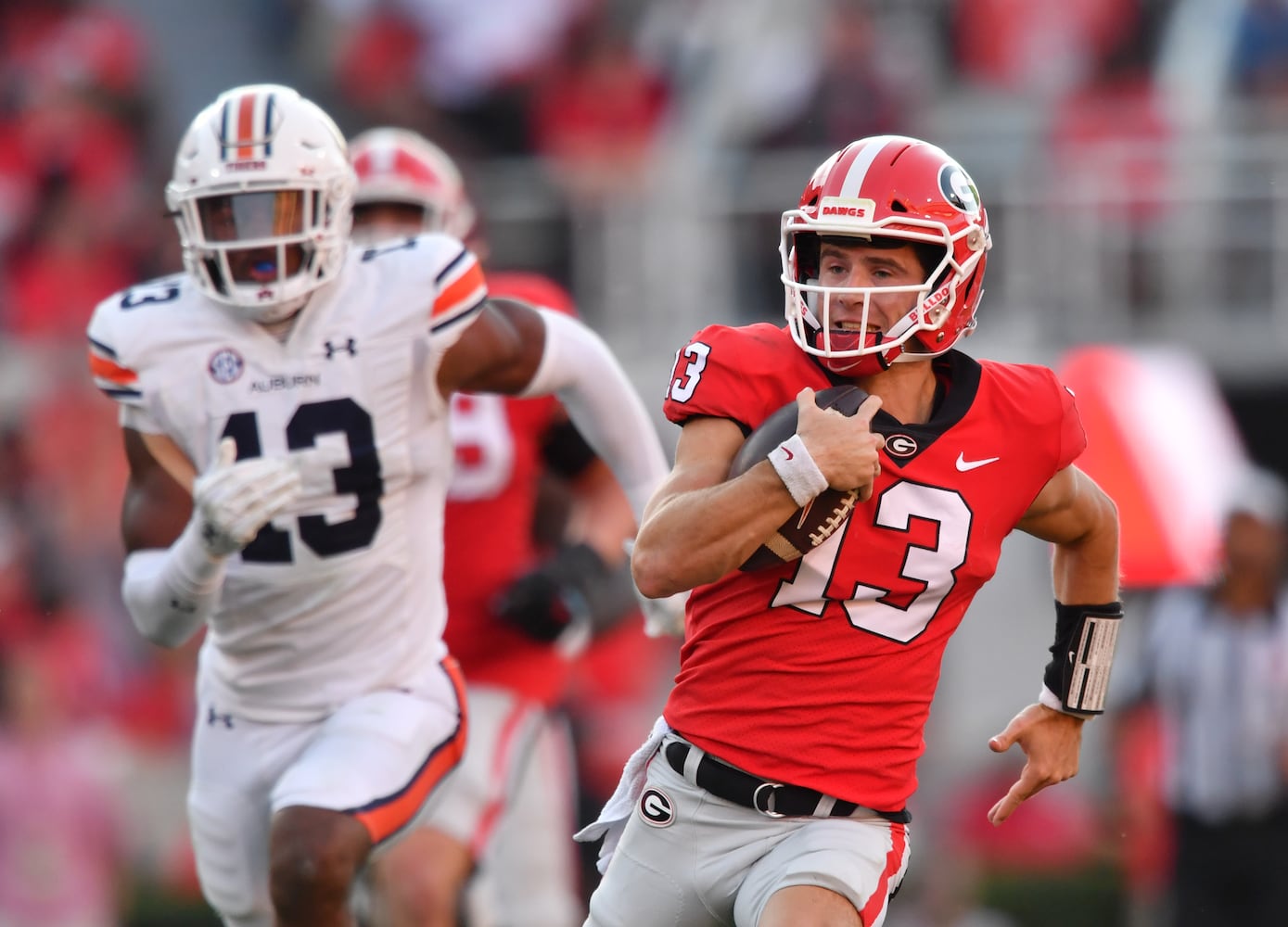 Georgia vs Auburn football