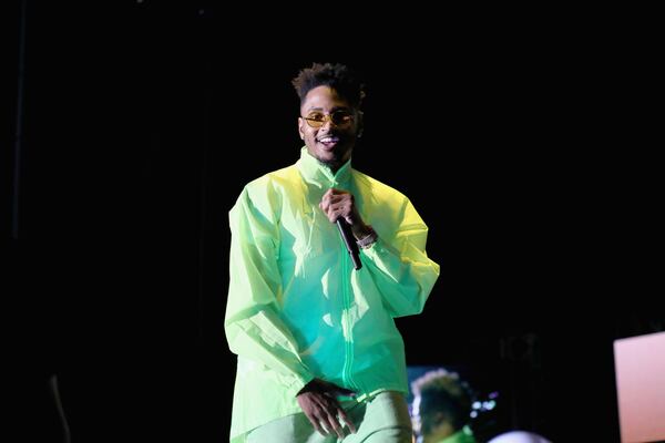 Trey Songz performs onstage at SOMETHING IN THE WATER - Day 3 on April 28, 2019 in Virginia Beach City.