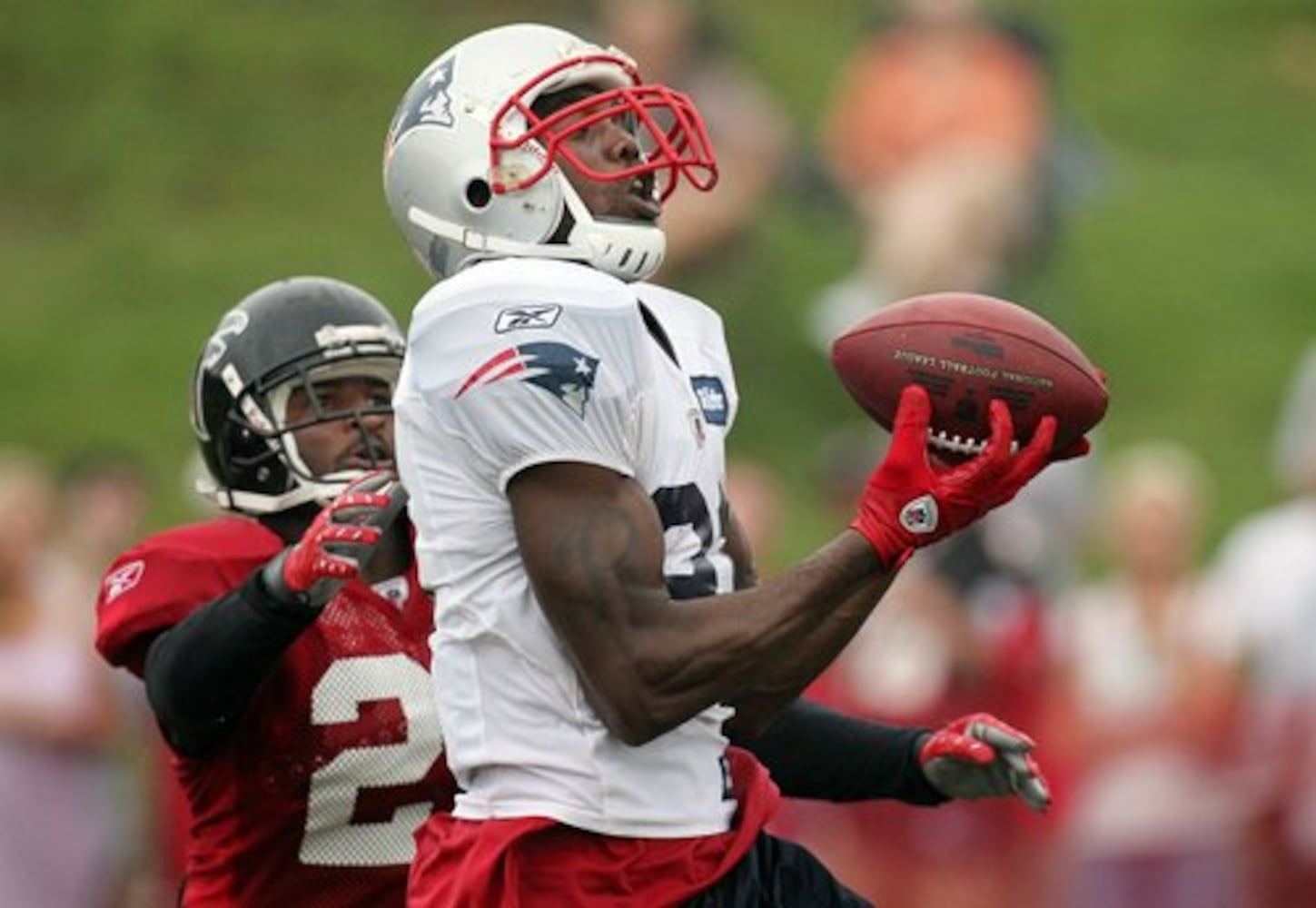 Falcons-Patriots combined practice