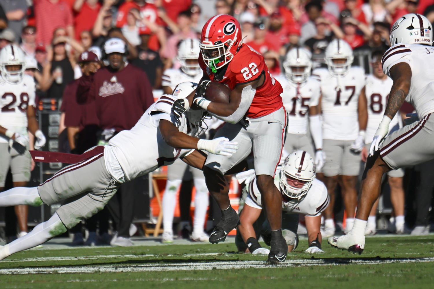 Georgia vs Mississippi State photo