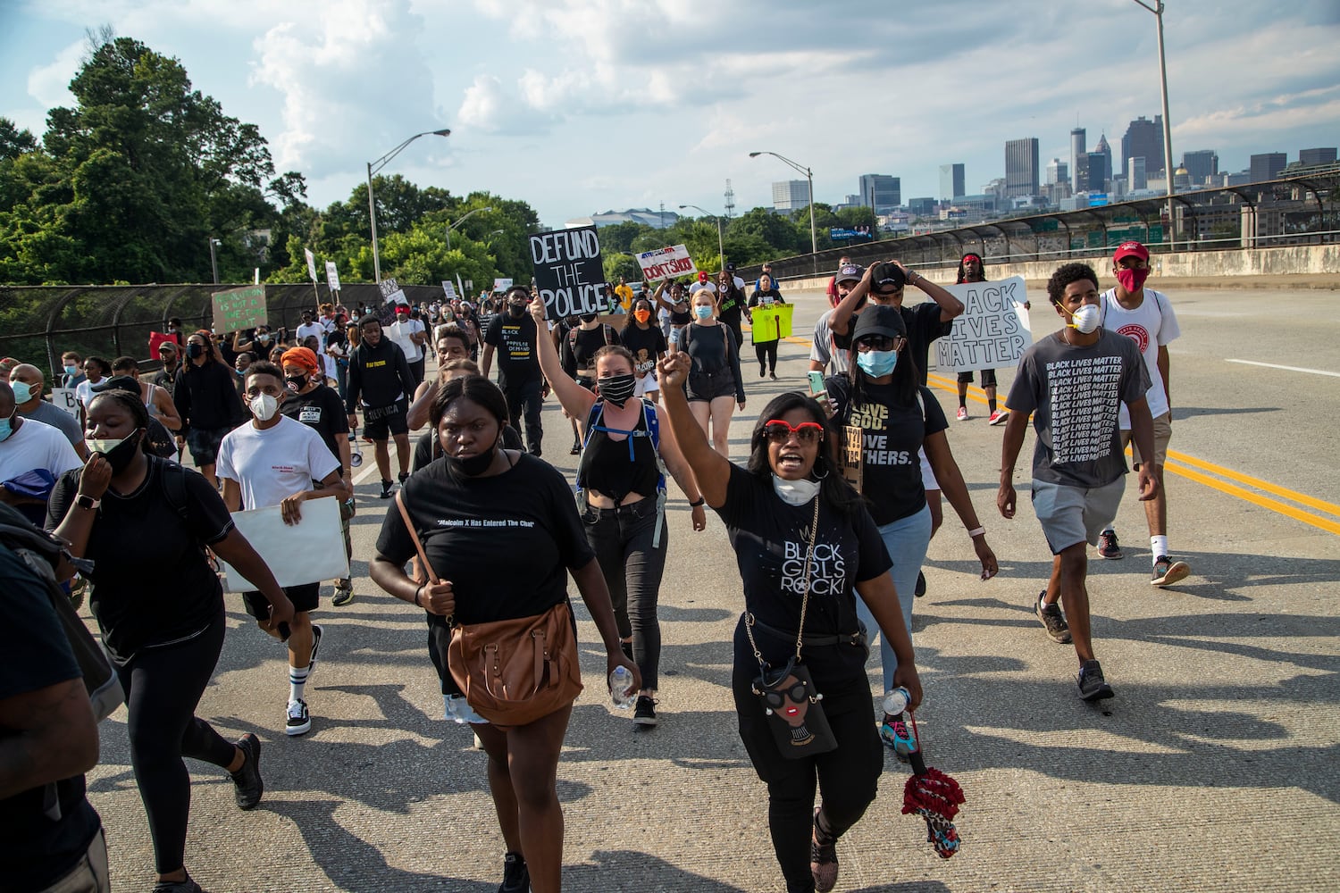 PHOTOS: Protests continue in Atlanta over recent fatal police shooting