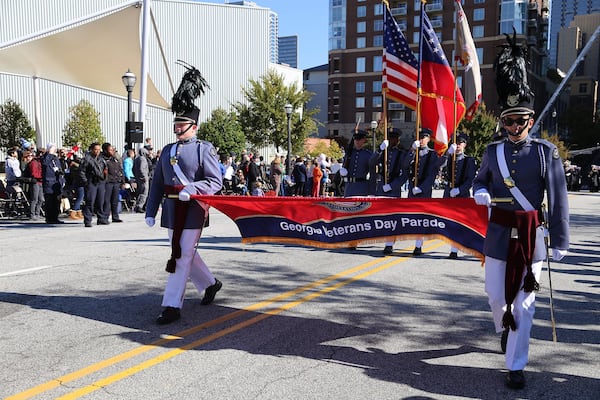 The annual Georgia Veterans Day Parade is expected to include nearly 5,000 participants from across the state. Contributed by Georgia Veterans Day Association