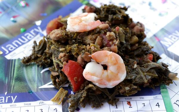 Hoppin' John with Shrimp. (Laurie Skrivan/St. Louis Post-Dispatch/TNS)