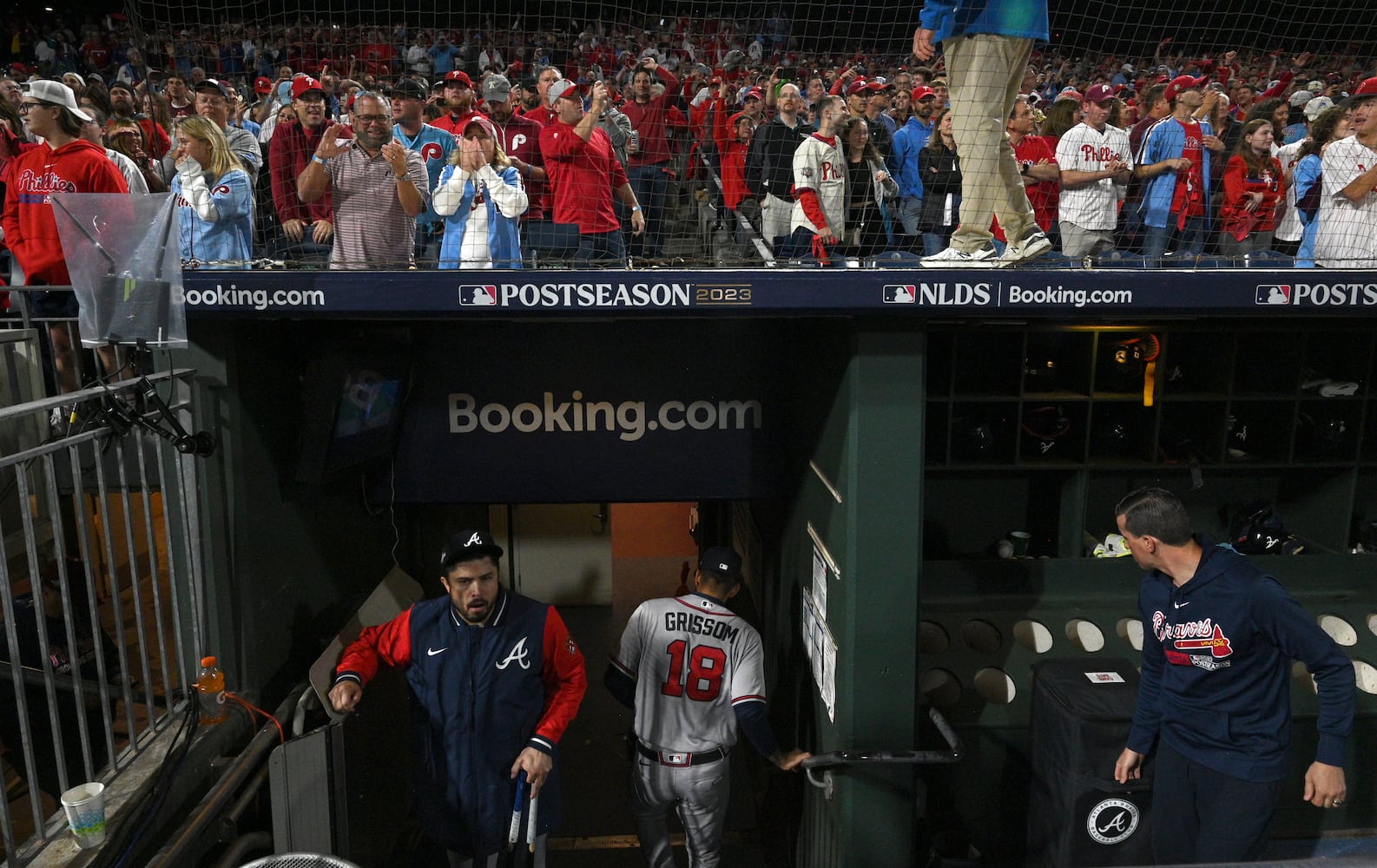 Game 4 of NLDS - Braves vs. Phillies