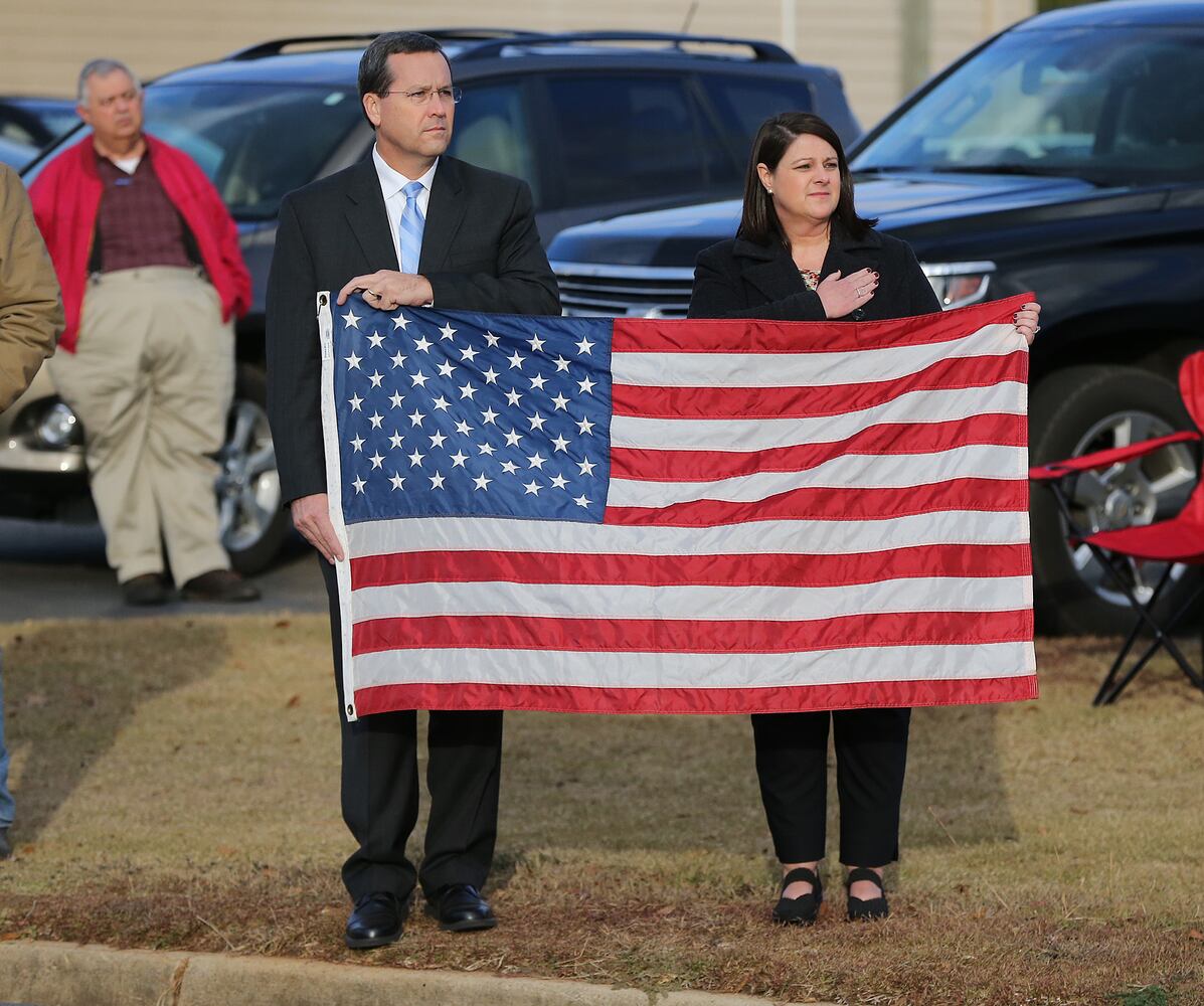 Funeral for slain Americus police officer Nicholas Ryan Smarr