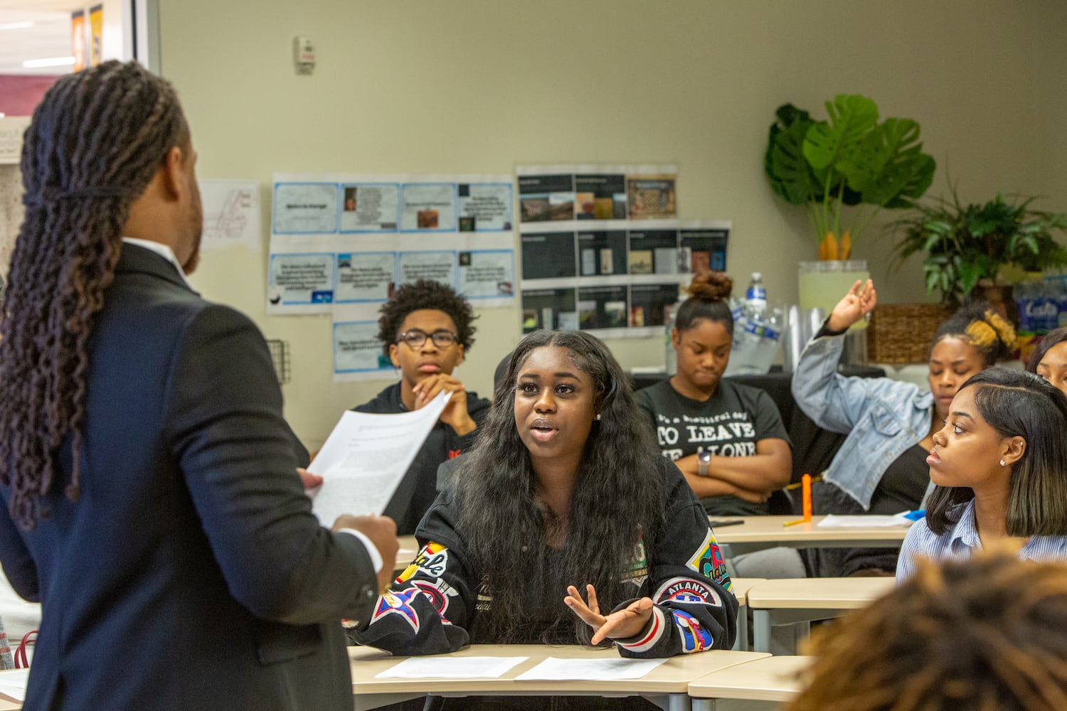 AP African American Studies class in Atlanta Public Schools 