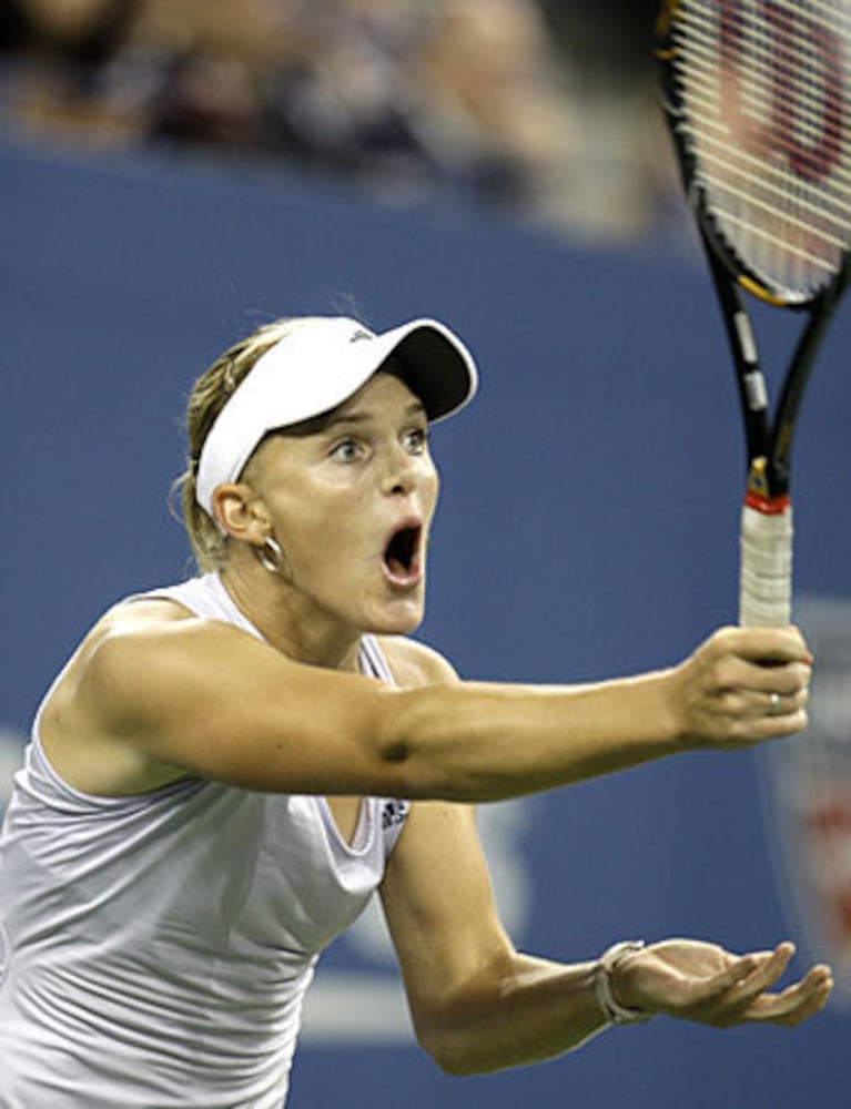 Melanie Oudin's quarterfinal U.S. Open match