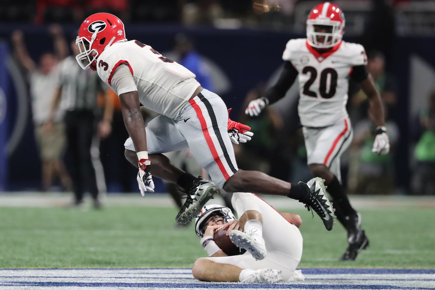 Photos: Georgia battles Auburn in the SEC Championship Game