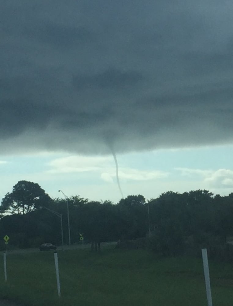 Waterspout spotted at Ponte Vedra Beach