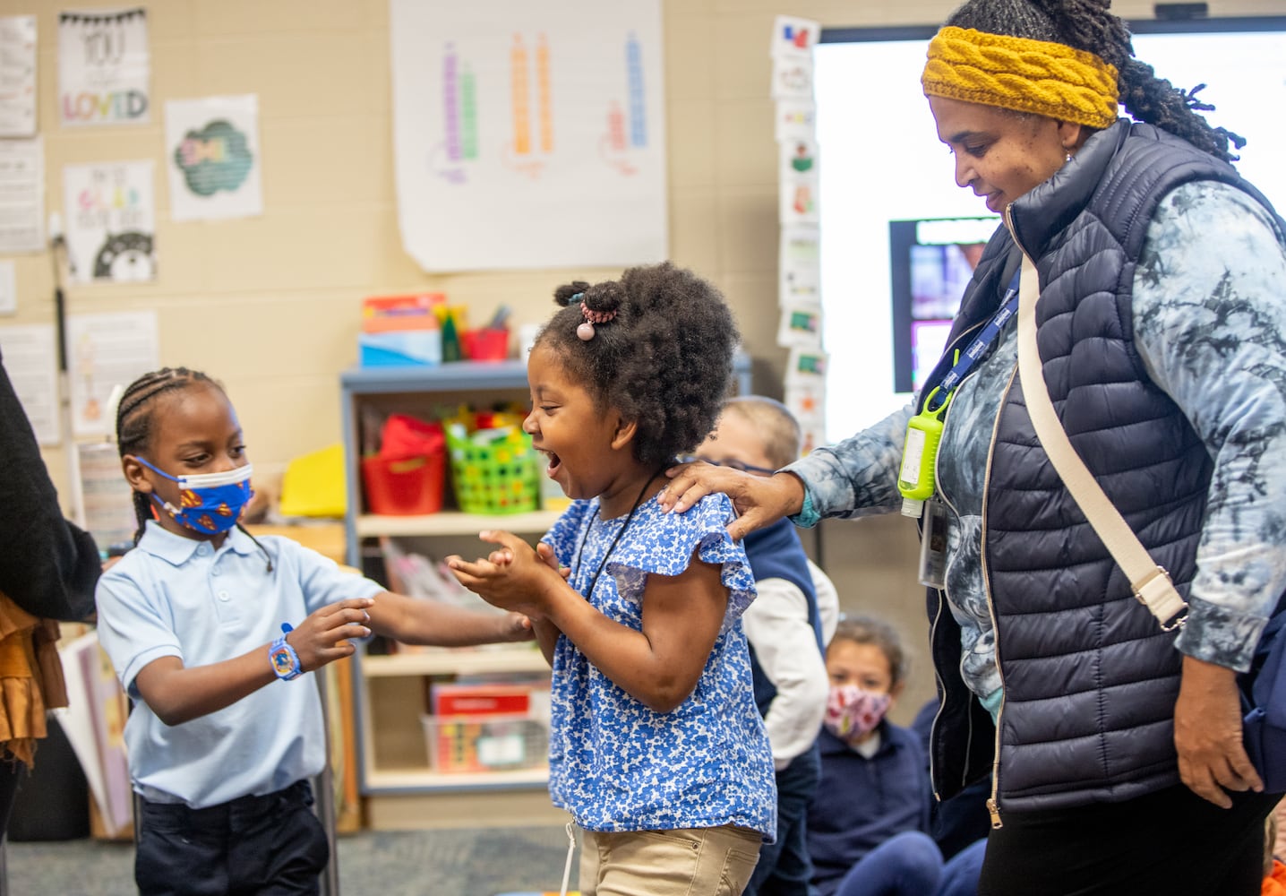 blind students learn from Tracy Fitch