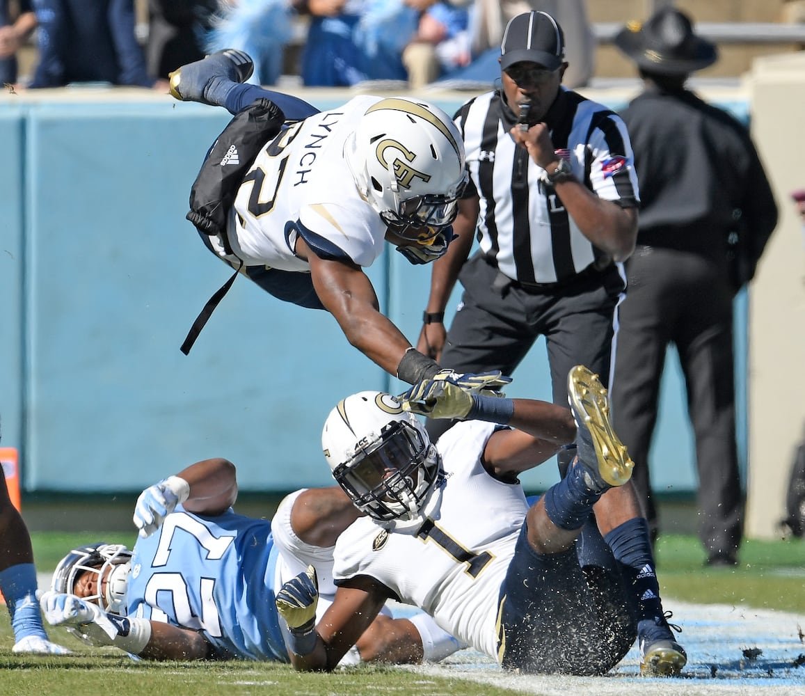 Photos: Jackets travel to play Tar Heels