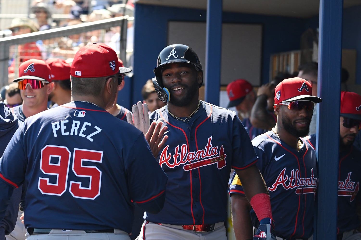 Braves vs Rays Spring Training game 