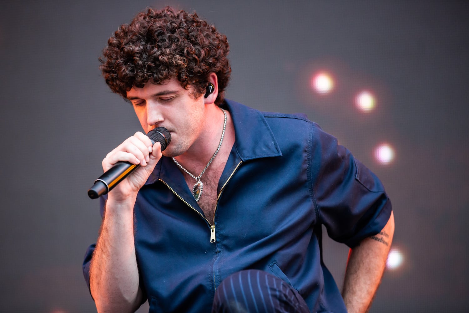 Lauv performs at Music Midtown on Saturday, September 18, 2021, in Piedmont Park. (Photo: Ryan Fleisher for The Atlanta Journal-Constitution)