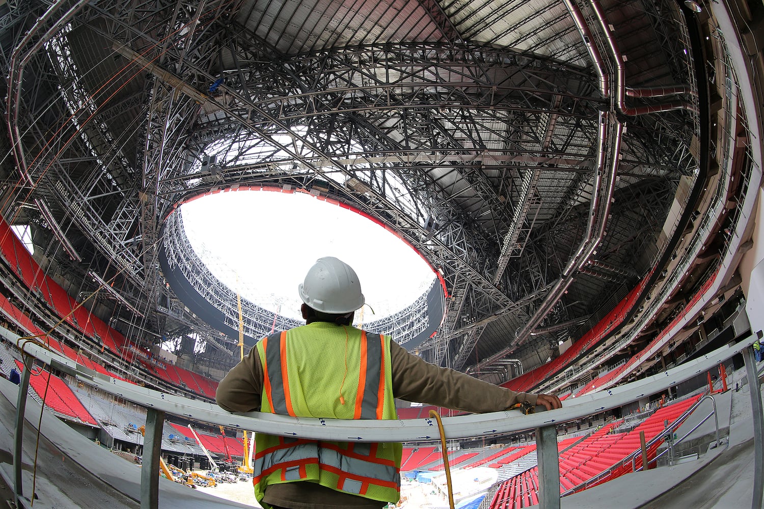 The new Falcons stadium