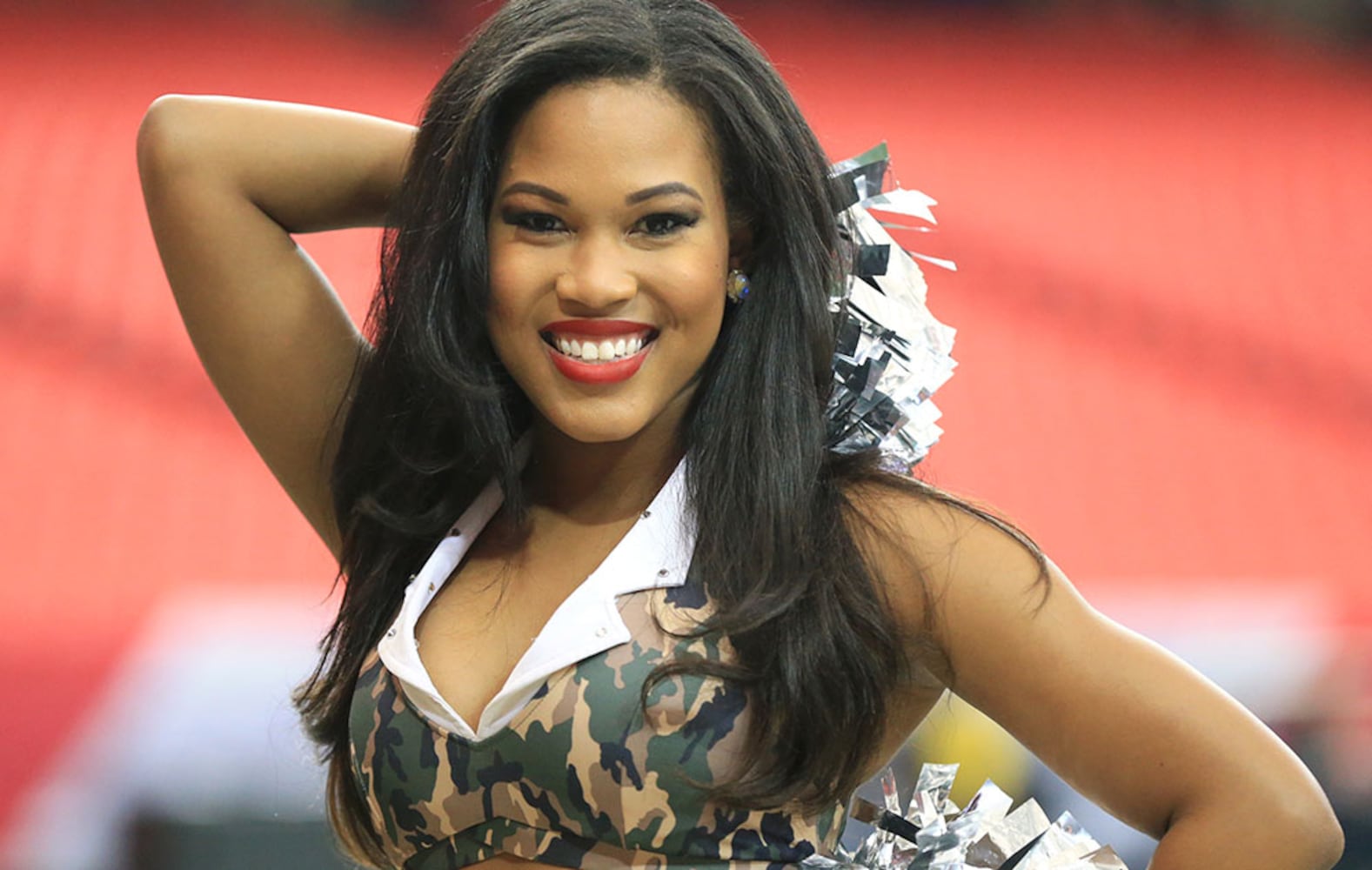 Falcons cheerleader: Aleria