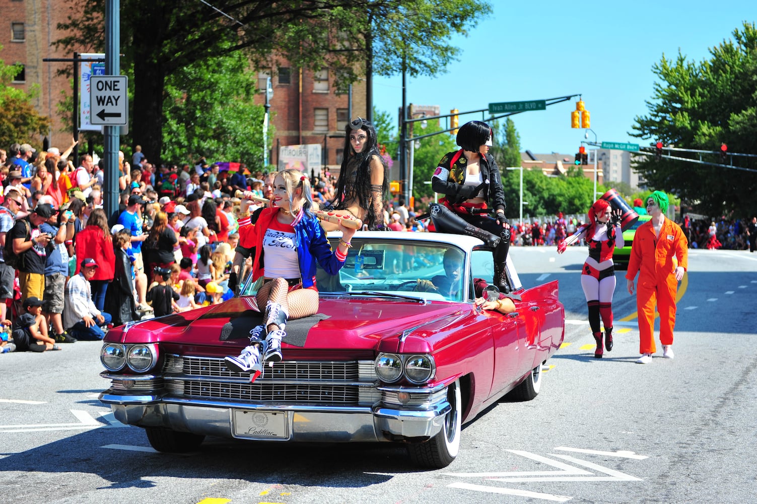 Dragon Con parade Saturday