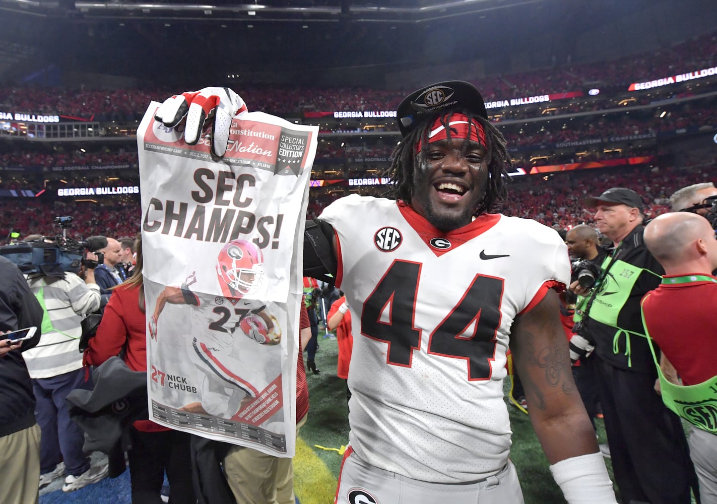 Photos: Bulldogs celebrate SEC title