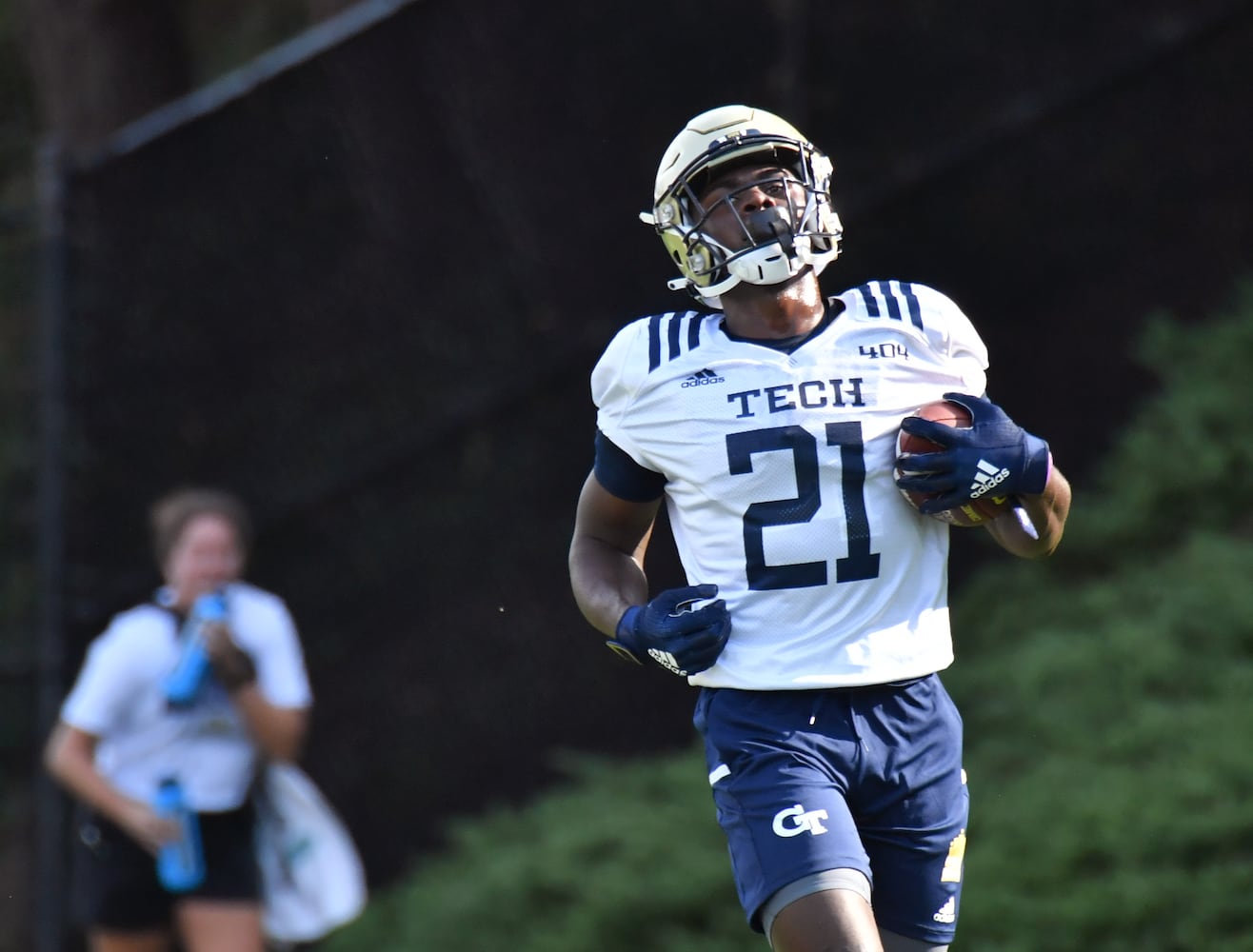 Georgia Tech football practice photo