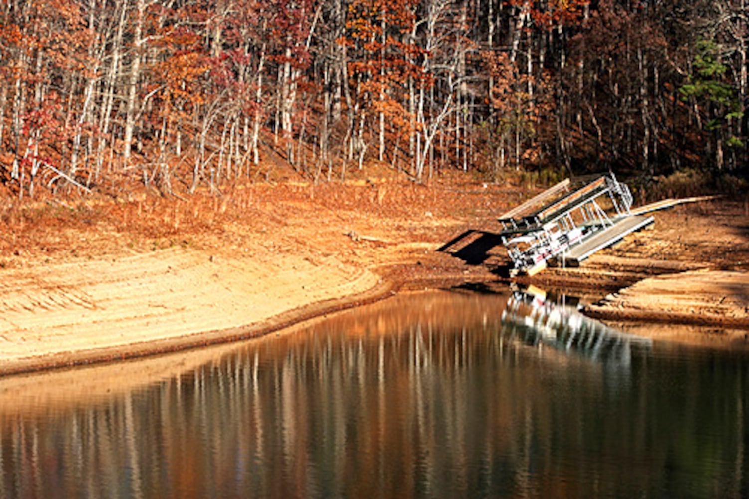 Lost and found under Lake Lanier