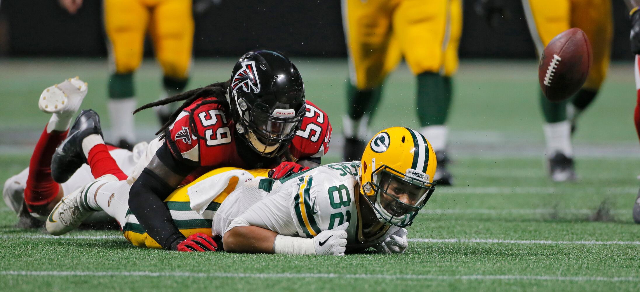 Photos: Falcons cruise to a win over the Packers