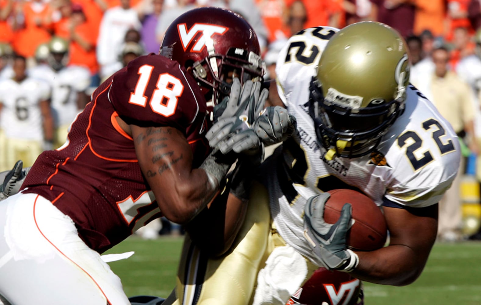 2006: Georgia Tech 38, Virginia Tech 27