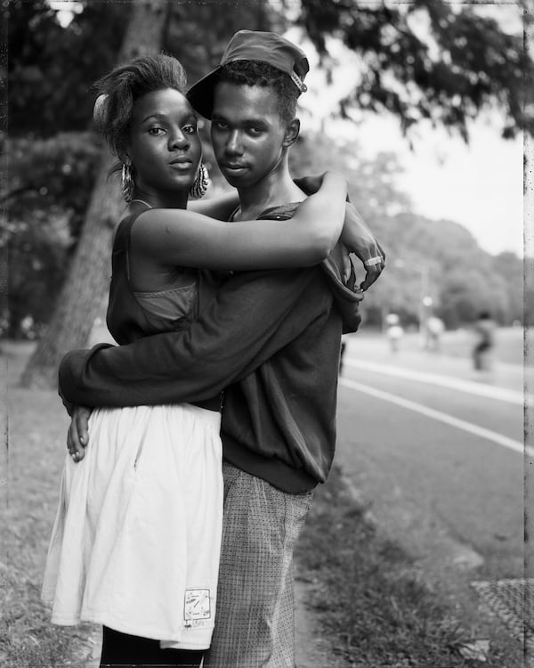 "A Couple in Prospect Park," (1990) by photographer and MacArthur Fellow Dawoud Bey is one of the featured images in the upcoming show of his work which opened in November at the High Museum of Art. Courtesy of Dawoud Bey