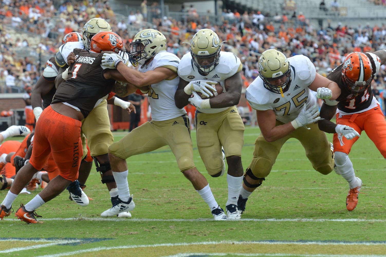 Photos: Georgia Tech piles up points in win over Bowling Green