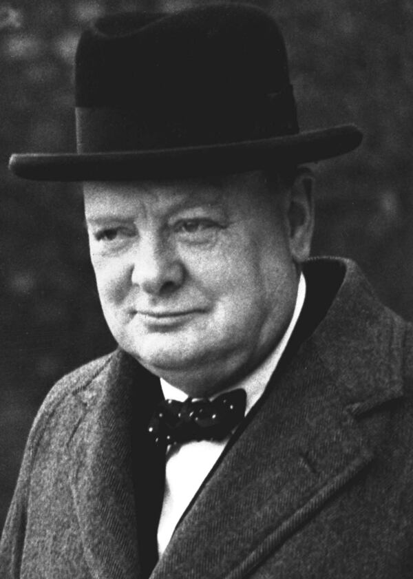  Winston Churchill Photo: AP