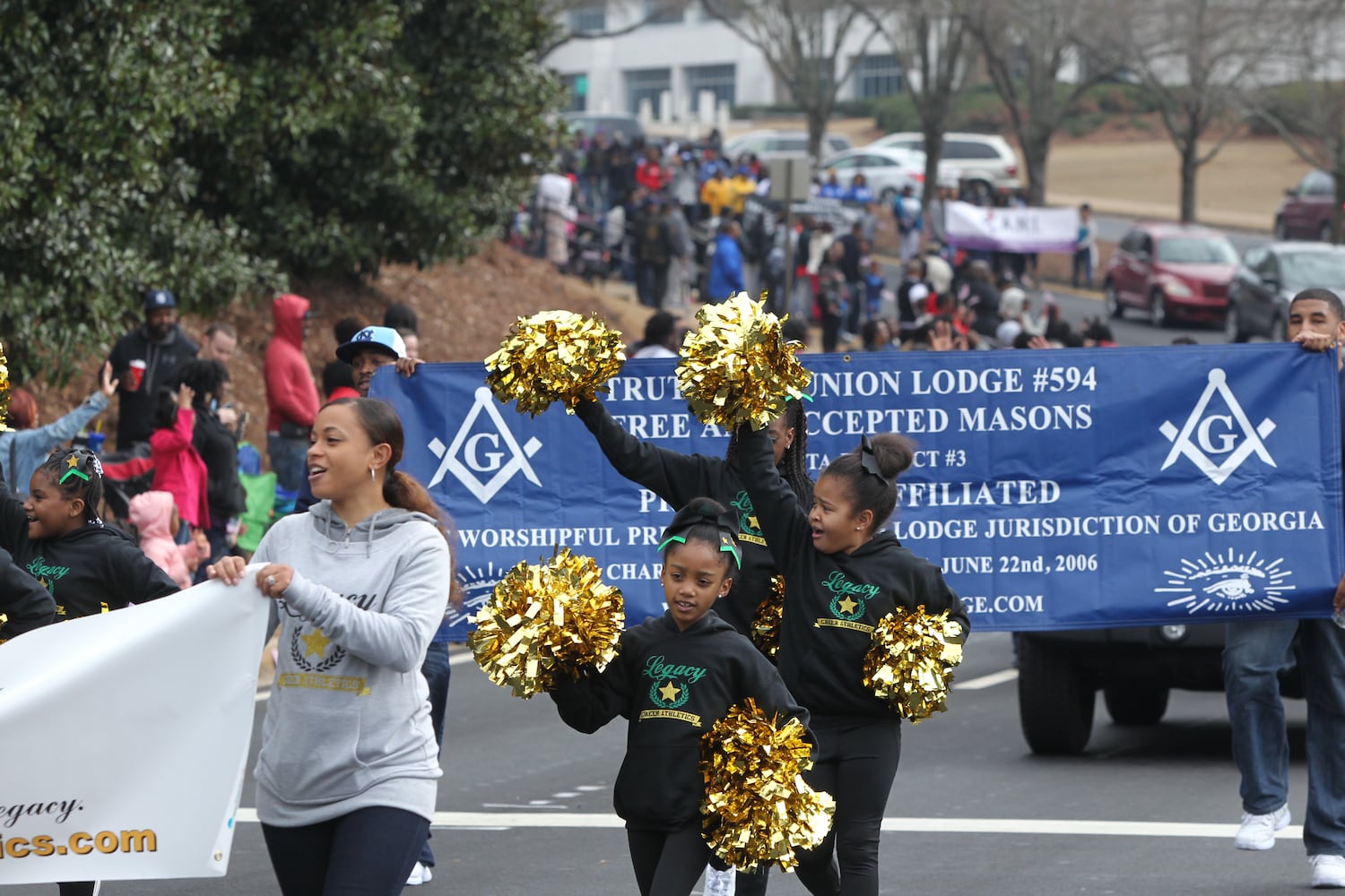 Annual MLK Day parade in Gwinnett County, Jan. 16, 2017