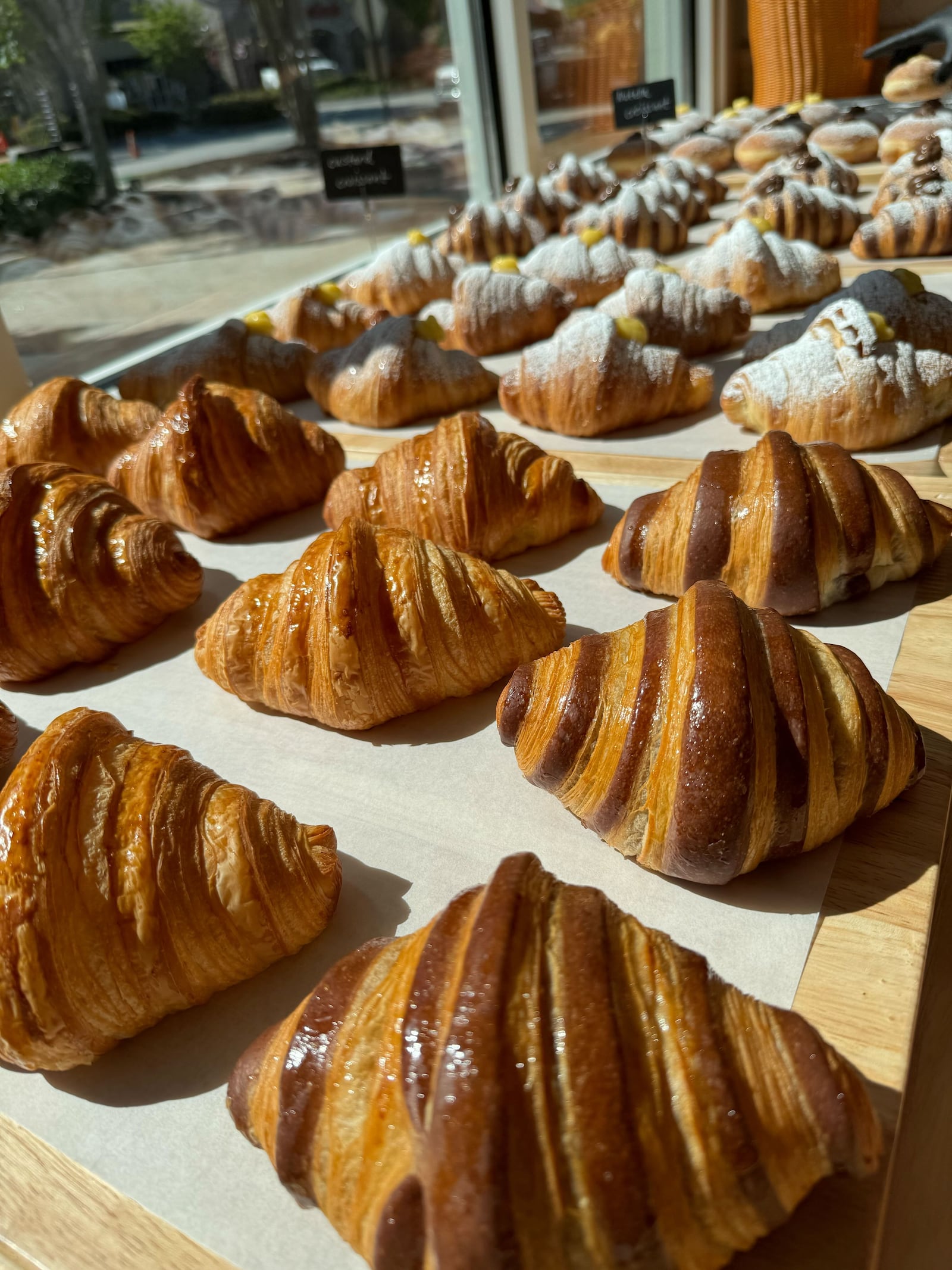 The offerings at Italian bakery Giulia in Peachtree Corners include croissants baked in house. / Courtesy of Giulia