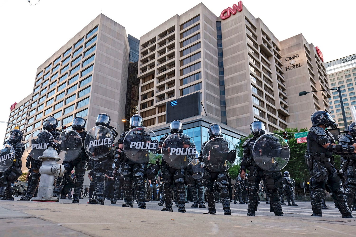 PHOTOS: Atlanta braces for second night of protests