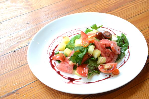 South City Kitchen's watermelon heirloom tomato salad