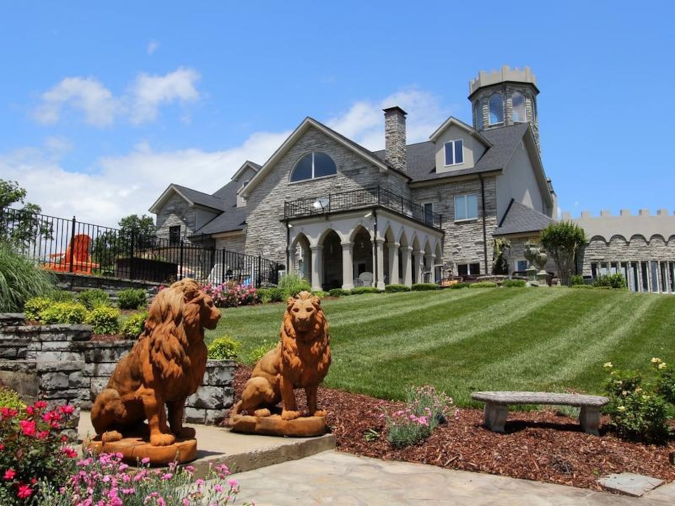 Home includes 14-car garage, model of Bristol Motor Speedway