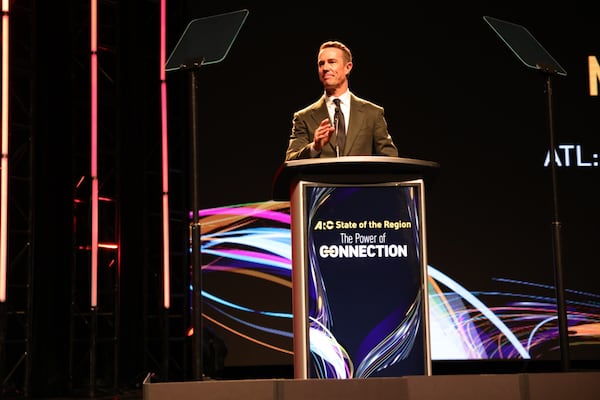 Former Atlanta Falcons quarterback Matt Ryan was the keynote speaker at the Atlanta Regional Commission’s 2024 State of the Region event Nov. 1. (Courtesy)