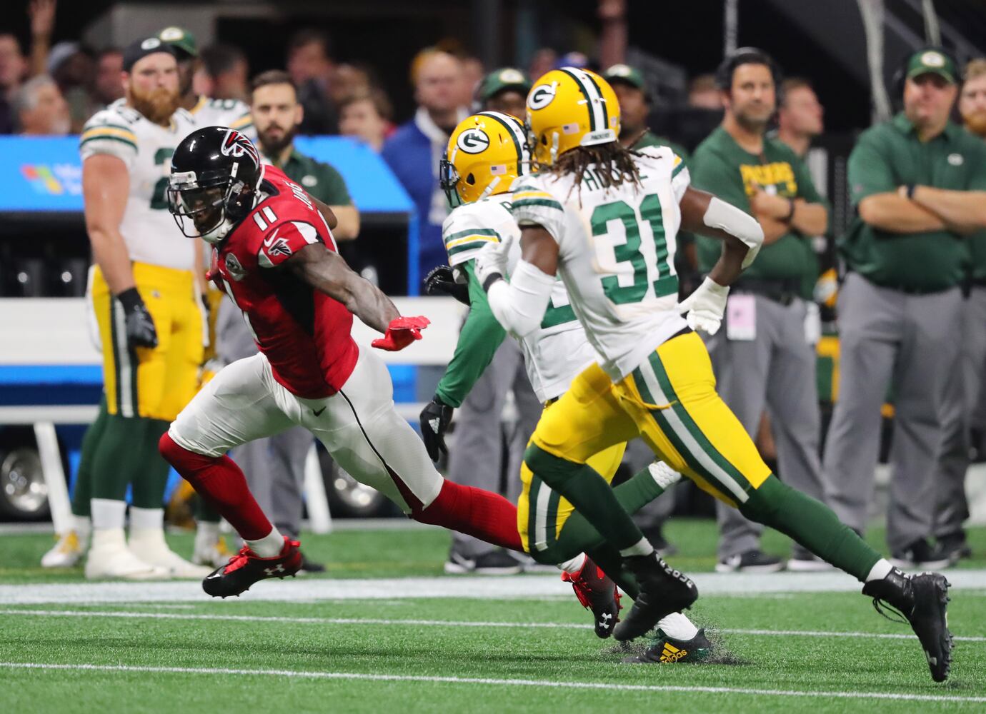 Falcons host Packers